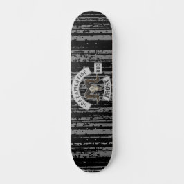 Goatamentise Biker Patch Mini Skateboard Bräda 18,5 Cm