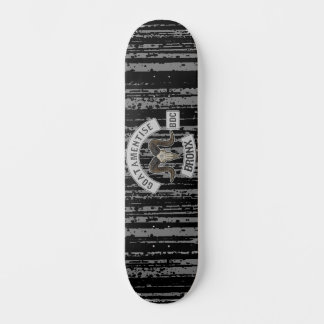 Goatamentise Biker Patch Mini Skateboard Bräda 18,5 Cm