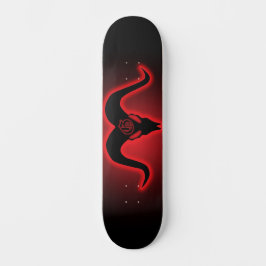 Goatamentise Goathead Silhouette Mini Skateboard Bräda 18,5 Cm