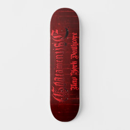 Goatamentise New York Deathcore Mini Skateboard Bräda 18,5 Cm