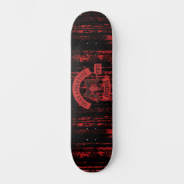 Goatamentise Röd Biker-lapp Mini Skateboard Bräda 18,5 Cm