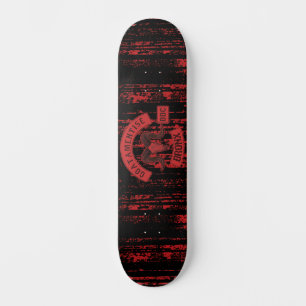 Goatamentise Röd Biker-lapp Mini Skateboard Bräda 18,5 Cm