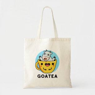 Goatea Funny Goat Tea Pun Tygkasse