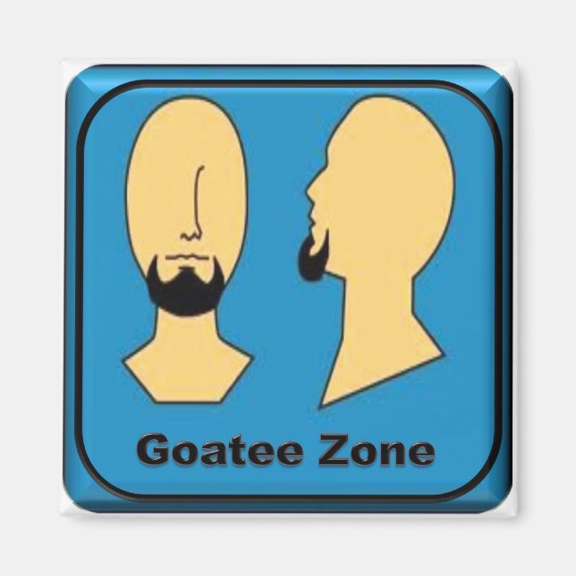 Goatee Zon Magnet (Framsidan)