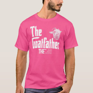 Goatfather Farm Animal Farmer Rancher Goat Pappa T Shirt