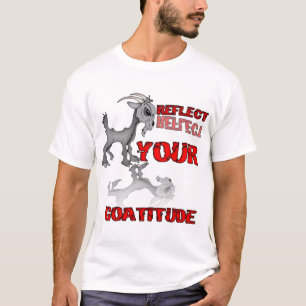Goatitude Funny Attitude som säger T-shirt