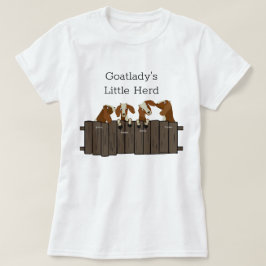 Goatladys Little Goat Herd 4 getter T Shirt