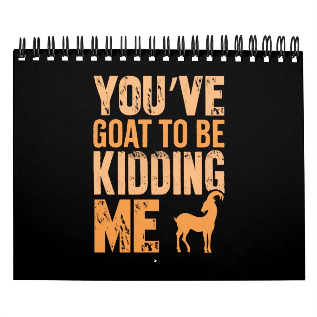 Goatlife Kalender (Omslag)