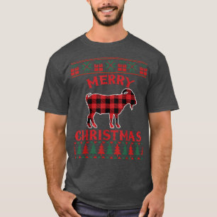 Goatmas God jul Goat Älskare God jul T Shirt