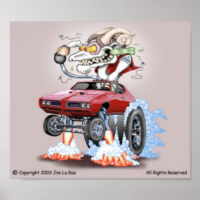 Goatoon Monster Poster (Framsidan)