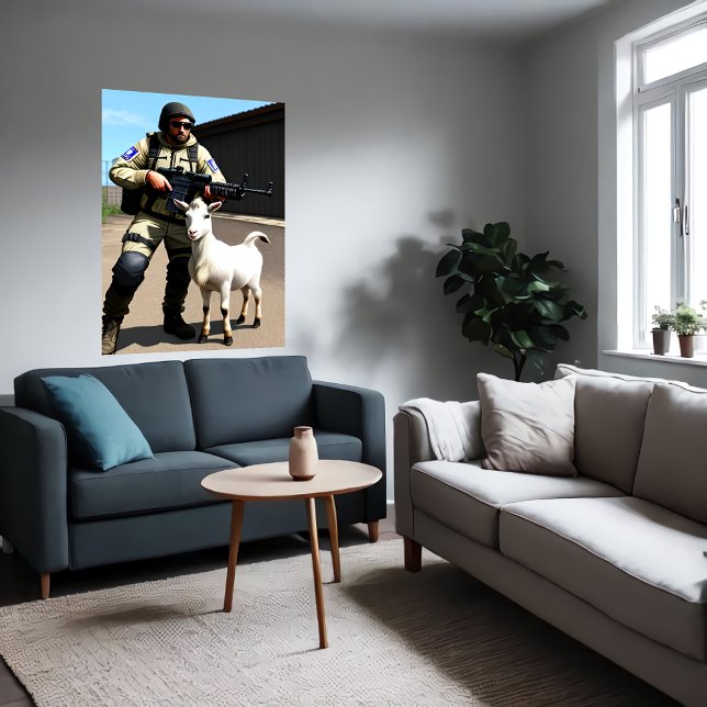 Goats livvakt | AI Art Poster (Skapare uppladdad)