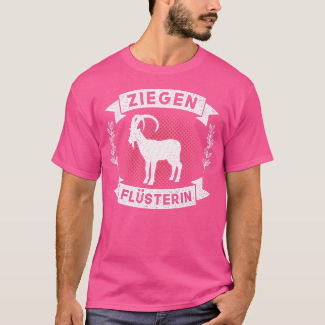 Goats Whisper Goat T Shirt (Framsida)