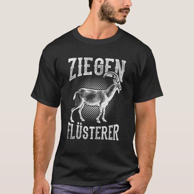 Goats Whisper Goat T Shirt (Framsida)