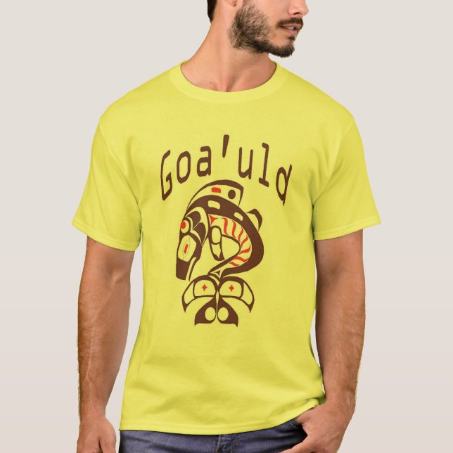 Goa'uld Graphic-bild Tee Shirt (Framsida)