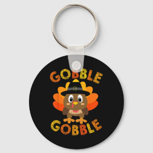 Gobble Gifts Thanksgiving S Women Manar Småbarn Gi Nyckelring