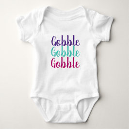 Gobble, Gobble Baby Thanksgiving T-Shirt