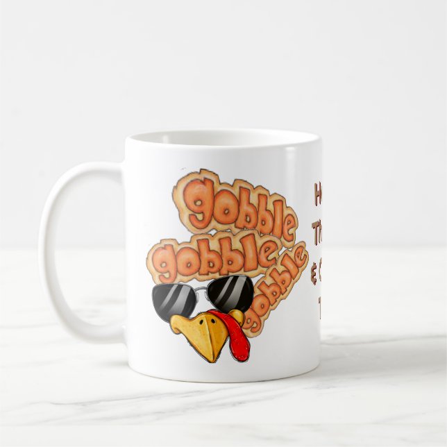Gobble Gobble Coffee Mugg (Vänster)
