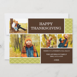GOBBLE GOBBLE | FOTOKORT FÖR THANKSGIVING JULKORT