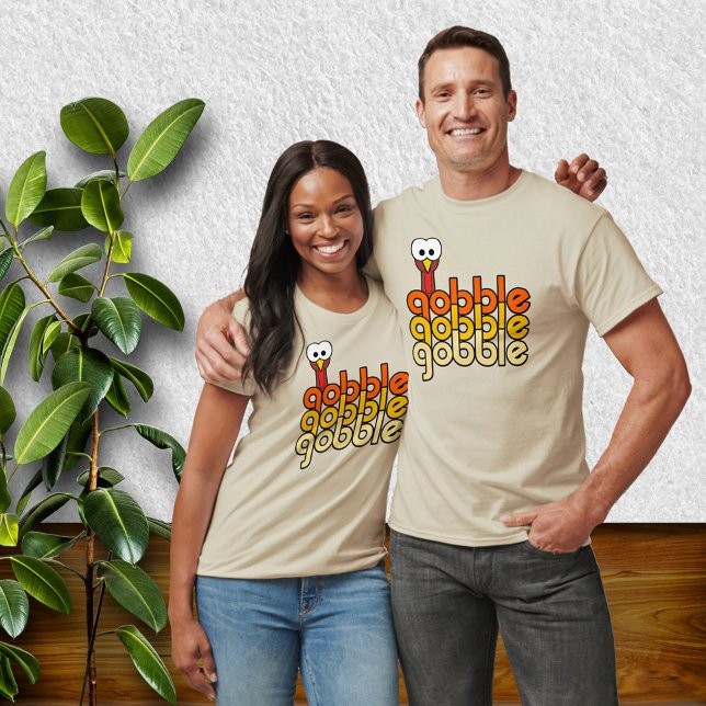 Gobble Gobble Gobble T-shirt (Skapare uppladdad)