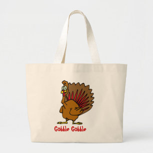 Gobble Gobble Thanksgiving Jumbo Tygkasse