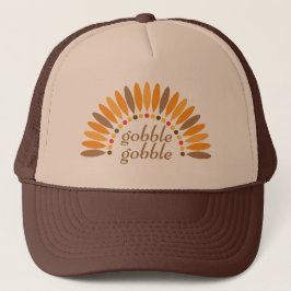 Gobble Gobble Thanksgiving Truckerkeps