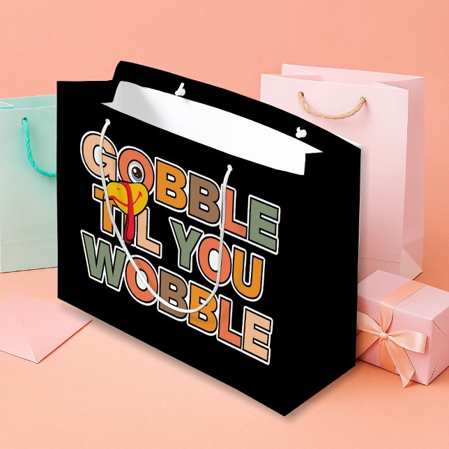 Gobble Gobble Till You Wobble Rolig Thanksgiving (Skapare uppladdad)