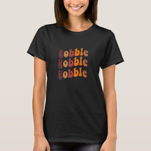 gobble t shirt (Framsida)