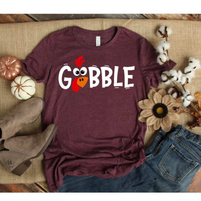 Gobble Thanksgiving Shirt, lustig thanksgiving T Shirt (Skapare uppladdad)