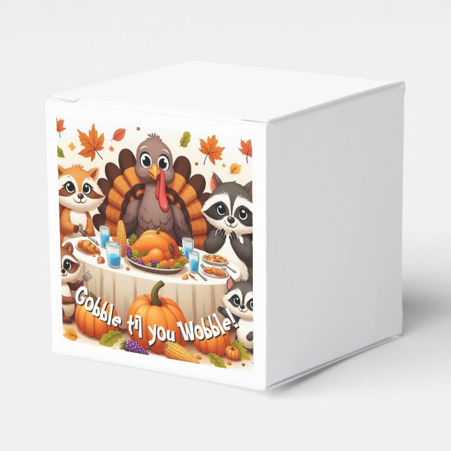 Gobble til we Wobble Presentaskar (Framsidan Sidan)