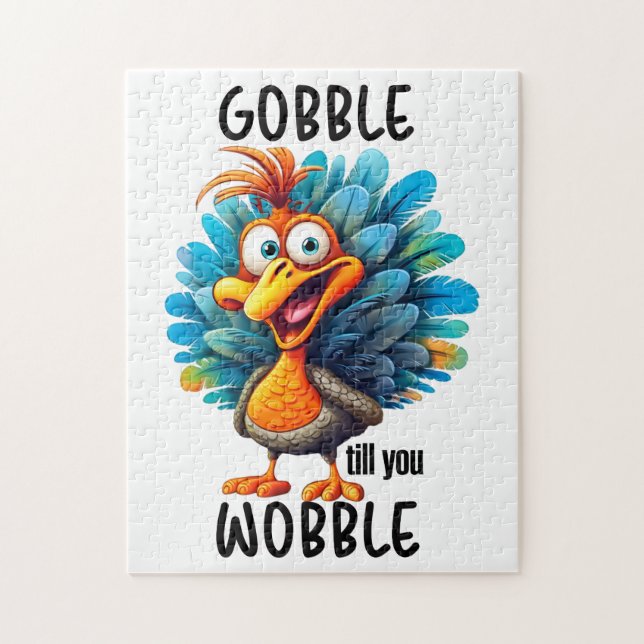 Gobble Til You Wobble Pussel (Vertikal)