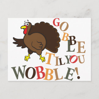Gobble till dig! helg vykort