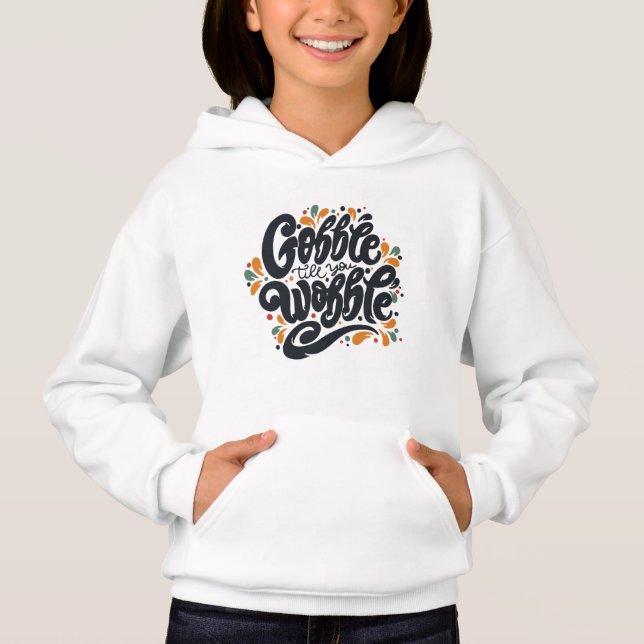 Gobble till dig Wobble T Shirt (Framsida)