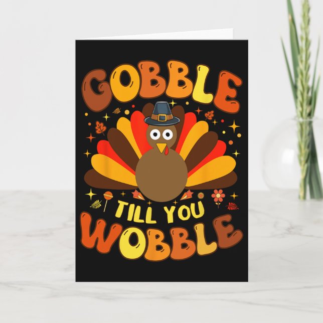 Gobble Till You Wobble 1  Kort (Framsida)