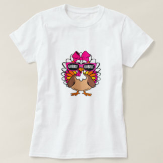 Gobble Turkey Day Happy Thanksgiving T Shirt