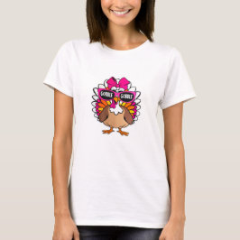Gobble Turkey Day Happy Thanksgiving T Shirt