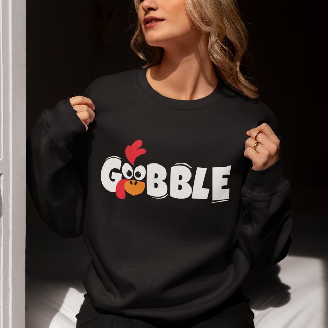 Gobble Turkey Thanksgiving Gift T Shirt (Skapare uppladdad)