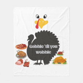 Gobble & Wobble  Fleecefilt
