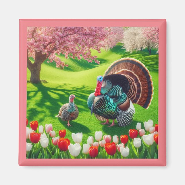 Gobbler Turkey Magnet (Framsidan)