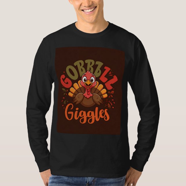 gobblle Giggles T Shirt (Framsida)