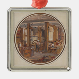 Gobelinsseminariet, 1840 julgransprydnad metall