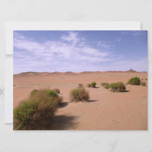 Gobi Desert-vy (Framsida)
