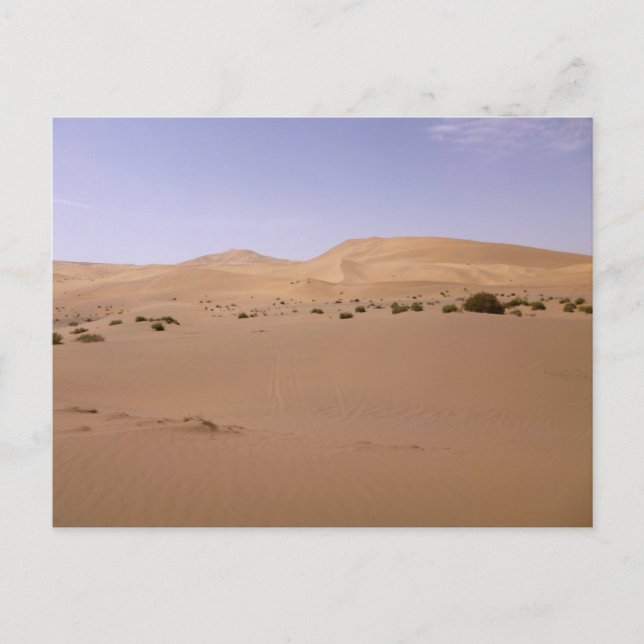 Gobi Sand Dune Vykort (Framsida)