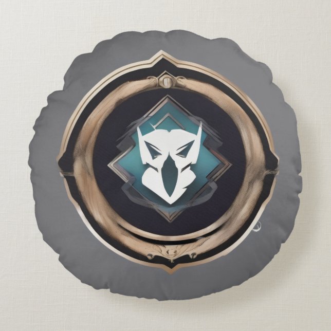 Gobi sweat rund kudde (Framsidan)