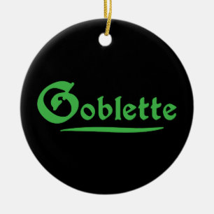 Goblette Julgransprydnad Keramik