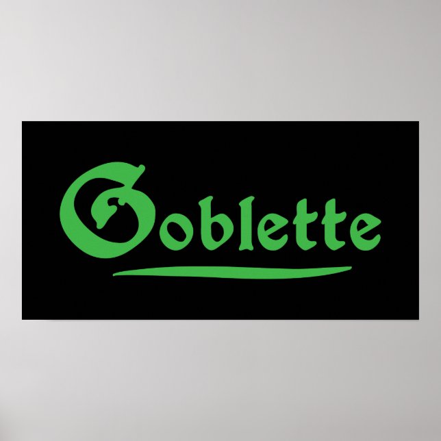 Goblette Poster (Framsidan)