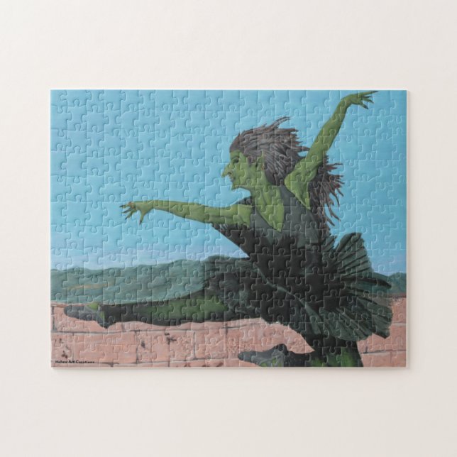 Goblin Girl Ballet Dancing Fantasy Medium Puzzle Pussel (Horisontell)