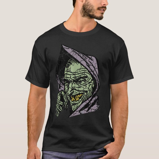 Goblin Halloween Distress T Shirt (Framsida)