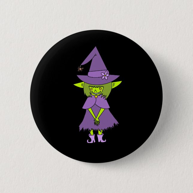 Goblin Häxa Knapp (Framsida)