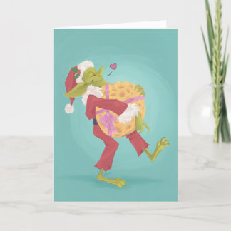 Goblin-julkort Helgkort