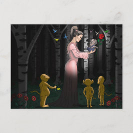 Goblin Kärlek Valentines day Helg Vykort